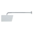thumbnail image 1 of Regadera cuadrada 8", acero inox, con brazo, cromo, Túbig Foset R-415, 1 of 5