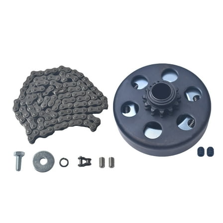 Go Kart Clutch 3/4 Bore 12T with #35 Chain, Centrifugal Clutch Fit,Minibike and Fun Cart Parts