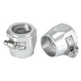 thumbnail image 4 of Unique Bargains 4pcs AN12 Hex Gold Tone Car Hose Finisher Clamp Adapter Line End Cover Connector, 4 of 6