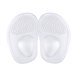 thumbnail image 2 of 2 pares de plantillas de gel para mujer, almohadillas de gel para el metatarso, almohadillas para aliviar el dolor de pies, almohadillas de gel para pies de bola, cojines, 2 of 5