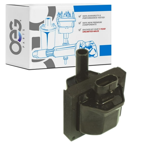 OEG Parts New Ignition Coil Replacement For 1995-2006 Buick, Cadillac, Chevy, GMC, Isuzu, Oldsmobile, Pontiac, Replaces 6737100, 10489421, D577, 8104894210