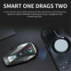 thumbnail image 4 of Motorcycle Helmet Bluetooth Headset BT5.3 IPX6 1000Mah Stereo Noise Canceling Cycling Headphones with Hardwire Mic, 4 of 5
