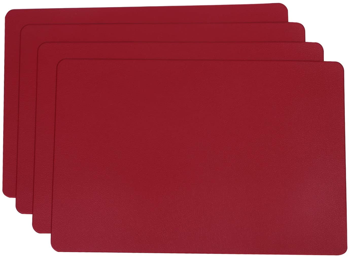 Homify Placemats Set of 4 Heat Resistant Waterproof Place Mats Wipe