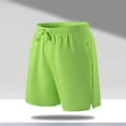 thumbnail image 6 of Zoeecloth Men's Shorts Athletic Performance Gym Shorts Loose Outdoor Speed Dry Ice Silk Men Athletic Running Basketball Shorts with Pockets M-6XL, 6 of 8