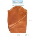thumbnail image 2 of SILVERFEVER Women's Crossbody Handbag Leather Travel Ladies Phone Bag Genuine Cowhide Purse, 2 of 9