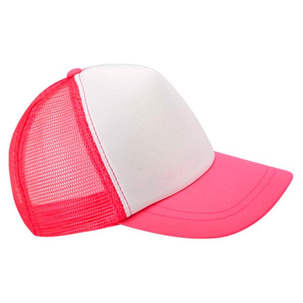 Gorra trucker malla transpirable broche plástico - Trucker rojo Unitalla
