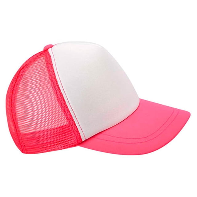 Gorra trucker malla transpirable broche plástico - Trucker rojo Unitalla