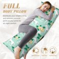 thumbnail image 4 of Naloa Horse And Flower Super Soft 20x60 Body Pillow Case,Long Side Hidden Zipper（PILLOWS ARE NOT INCLUDED）, 4 of 6