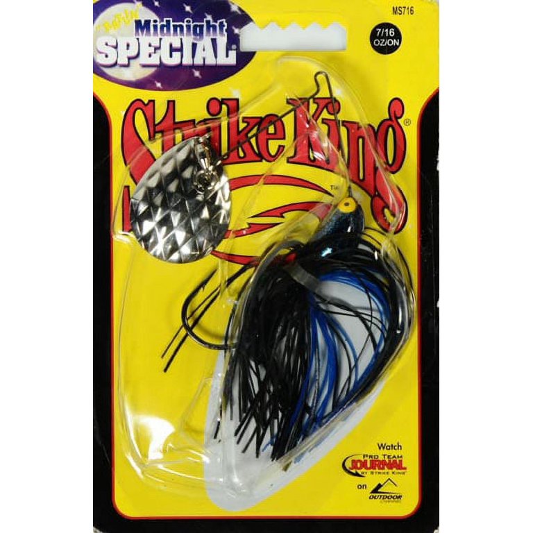 Strike King Rattlin' Midnight Special 7/16oz Spinnerbait Lure