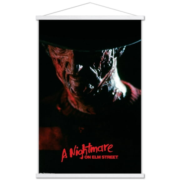 A Nightmare on Elm Street - Freddy Wall Poster with Wooden Magnetic Frame, 22.375" x 34"