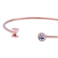 thumbnail image 3 of Pulsera Mujer Inicial Letra LuckyLy, Acero Inoxidable y Zirconia Cúbica, Modelo Sonia rosa UNITALLA, 3 of 8