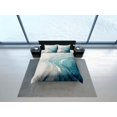 thumbnail image 4 of Juego de Dormitorio Contemporáneo Funda Nórdica Estética Azul Desteñido, Mármol Dorado de Lujo, 4 of 4