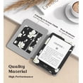 thumbnail image 4 of Funda MoKo para Kindle Paperwhite 2021 de 6,8 pulgadas con encendido automático, color negro, 4 of 8