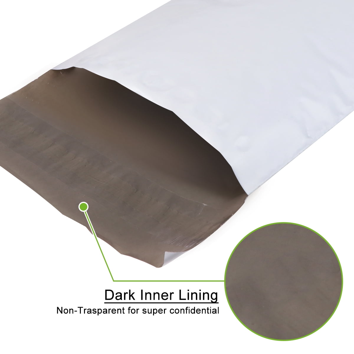 Geniqua 12" X 15.5" 100 200 300 500 1000 PC Poly Mailers Shipping Bags Self Seal Envelopes