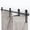 Black-Spoke Wheel, variant on 76" Bifold Sliding Barn Door Hardware Track Kit,Side Mounted Black J Shape Roller,Smoothly and Quietly,Assembly Easy,Fit Four 18" Bi-Folding Doors (Door Not Included)