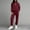 Red, variant on Pyhlmscde Women's Zip Pullover Sweatsuits, Sweatsuits for Women, Womens Loungewear Set, Sweatshirt for Women