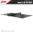 thumbnail image 2 of Penn Official Size 2-Piece Table Tennis Conversion Top, 15mm thick; Official Size 9'x5', 2 of 8