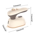 thumbnail image 3 of Portable Mini Handheld Steam Hanging Ironing Machine Portable Hanging Ironing Machine Household Mini Iron Ironing Clothes, 3 of 9
