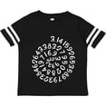 thumbnail image 3 of Inktastic Pi Day Pi Numerals in Spiral Boys or Girls Toddler T-Shirt, 3 of 5