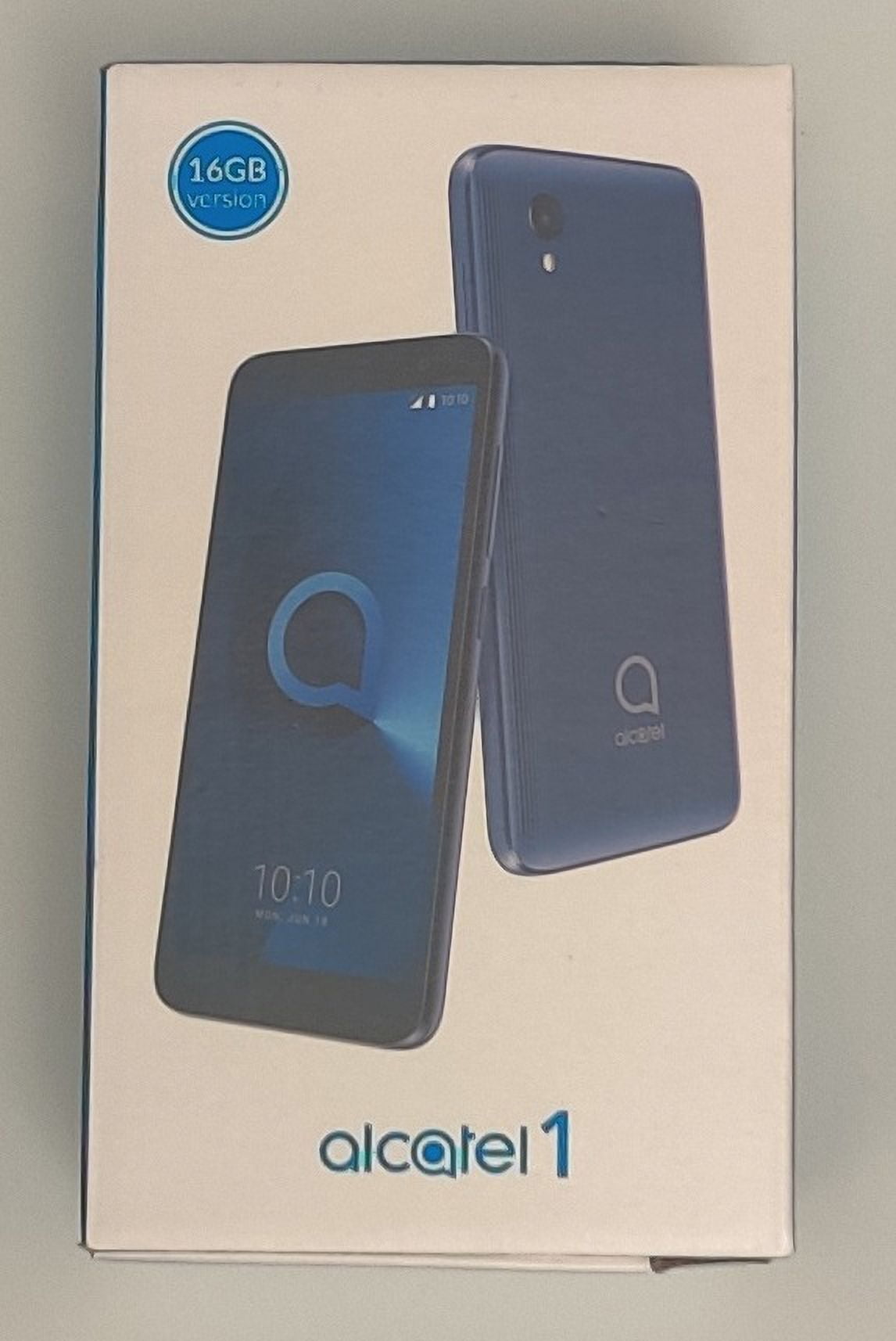 Alcatel 1 (2019) 5033E 16GB GSM Unlocked Android Smartphone - Bluish Black