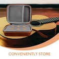 thumbnail image 3 of OFFIGAM Stylish Guitar Pick Holder Case in Chocolate for Convenient Pick Storage, 3 of 6