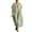 Light Green, variant on Women's Striped Print Loose Casual Long Dress Summer Beach Fashion Swing Dress Black L