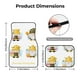thumbnail image 5 of Balery Gnomes Honey Bee Juego de 4 Alfombrillas para Auto, Revestimientos de Caucho Resistente, Diseño Antideslizante, 5 of 7