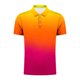 thumbnail image 1 of Camisetas de Manga Corta de los Hombres Impresa con Cremallera Camiseta con Manga Corta Solapa Top Imitación Rack, Moda Casual para Hombres, 1 of 4