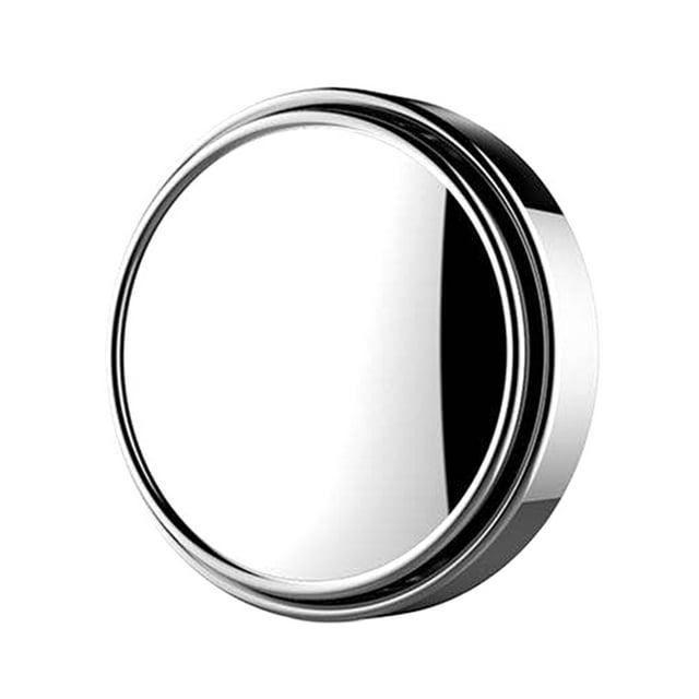 TFixol1 Pce Miroir Rond Mini pour Voiture, Angle Mort, Rétroviseurs Auxiliaires, Rotation à 360°, Grand Angle, Miroir Convexe