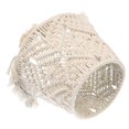thumbnail image 3 of ZWP 1pc Bohemian Macrame Lamp Shade Handmade Woven Floor Lamp Cover For Bedroom, 3 of 4