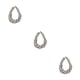 thumbnail image 3 of Collar bohemio Qarigey Vintage cadena gruesa colgantes decoración Blanco, 3 of 6