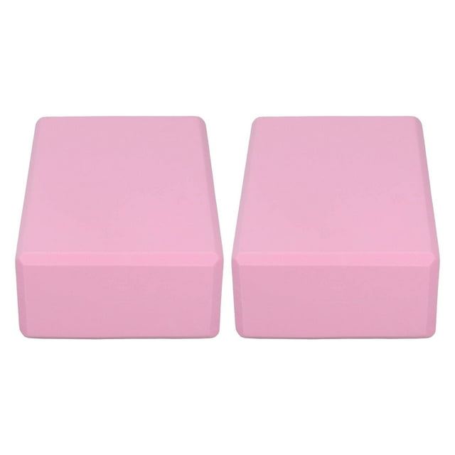 Pink Yoga Block,2PCS Pink Yoga Block Foam Yoga Blocks Yoga Blocks Pack Impressive Results