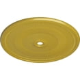 thumbnail image 3 of 51 1/8"OD x 3 5/8"ID x 1 1/2"P Nevio Ceiling Medallion (Fits Canopies up to 4 3/4"), Hand-Painted Rich Gold, 3 of 6
