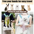 thumbnail image 6 of Adjustable Pet Front Cat Dog Carrier Backpack Travel Bag, 6 of 6