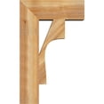 thumbnail image 3 of Ekena Millwork 6"W x 20"D x 32"H Westlake Block Rough Sawn Bracket, Western Red Cedar, 3 of 25