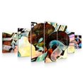 thumbnail image 1 of Startonight Large Canvas Wall Art Abstract - Strong Emotions, Woman and Man - Huge Framed Modern Set of 7 Panels 40 x 95 Inches, 1 of 5