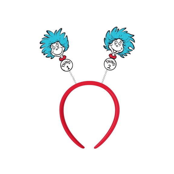 Thing 1 and Thing 2 Felt Headbopper