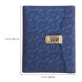 thumbnail image 2 of Personal Secret Locking Diary Combination Lock Journal Locked Refillable Diary, 2 of 5
