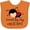 Orange, variant on Inktastic Loved by My Great Aunt Boys or Girls Baby Bib