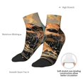 thumbnail image 6 of Naloa Playful Otter Tropical Beach Ankle Socks for Women Non Slip Socks No Show Socks Classic Low Cut Casual Socks Casual Socks, 6 of 7
