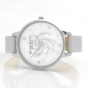 Olivia Burton OB16GD84 Womens Celestial Silver Tone Dial Watch