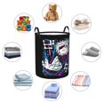 thumbnail image 6 of Jujutsu Anime Kaise Laundry Hamper Circular Laundrys Basket Waterproof Foldable Storage Clothes Bag For Home Bathroom, 6 of 8