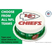 Team Spirit NFL Round Cake