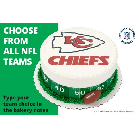 Team Spirit NFL Round Cake
