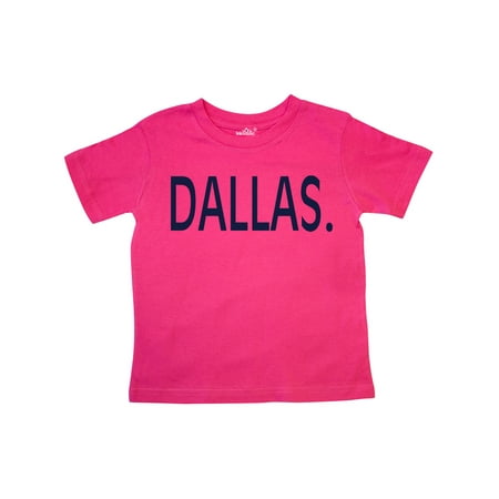 

Inktastic Dallas in Blue Text Gift Toddler Boy or Toddler Girl T-Shirt