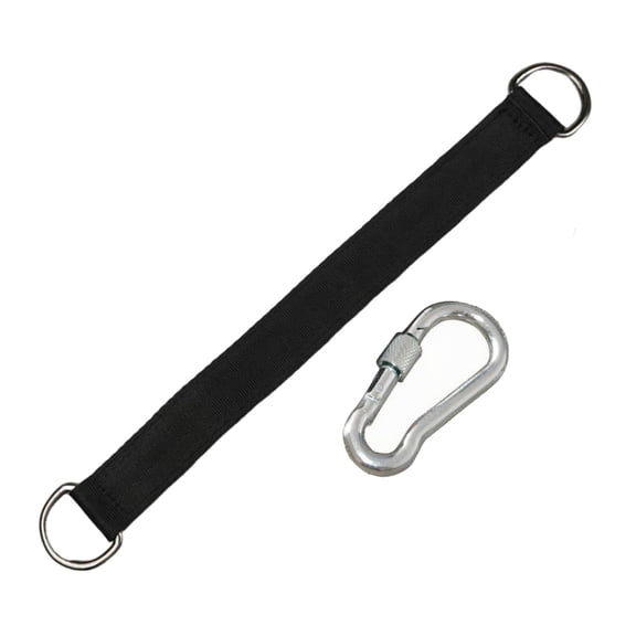 YIFAEUX Tree Swing Strap with Metal Ring Hanging Rope with Carabiner Heavy Duty Swing Connection Belt for Outdoor Tree Swings