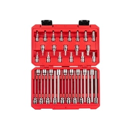 Ko-ken Z-series 3/8" Drive Socket Set - 8 Piece 6-Point Rail Set (8-19mm) - 200mm Long