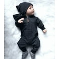 thumbnail image 6 of Franhais Newborn Baby Romper Jumpsuit, Boy/Girl Warm Zipper Cotton Long Sleeve Hooded Clothes, 6 of 6