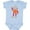 Baby Blue, variant on Cute Robot, Smiling Robot, Colorful Robot Boys or Girls Baby Bodysuit