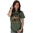 thumbnail image 3 of Vintage Cartoon Betty's Motorcycles Women's Graphic T Shirt Tees Brisco Brands S, 3 of 5